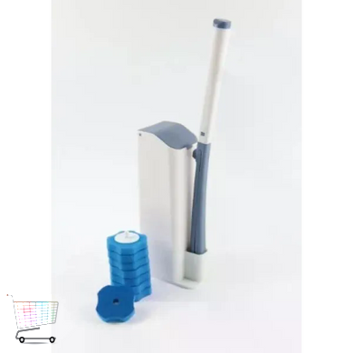 Набір щітка для туалету Toilet Cleaner Set &bull; Йоржик для ванної кімнати зі змінними насадками для прибирання сантехніки та дому