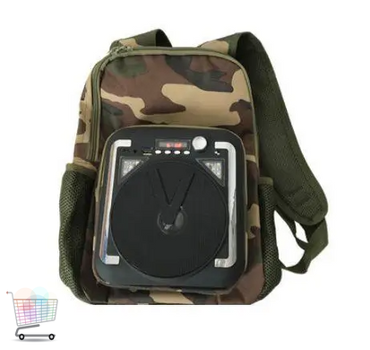 Туристический городской рюкзак – бумбокс Оutdoor Backpack Speakers с встроенной колонкой ∙ FM радио ∙ USB ∙ Bluetooth