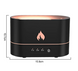 Ультразвуковой увлажнитель воздуха - диффузор Flame Mist с эффектом пламени и подсветкой на 7 цветов
