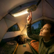 Фонарь для кемпинга KL-D90 &bull; Надувной аккумуляторный LED-светильник для палатки с USB-C, магнитами и защитой IP66