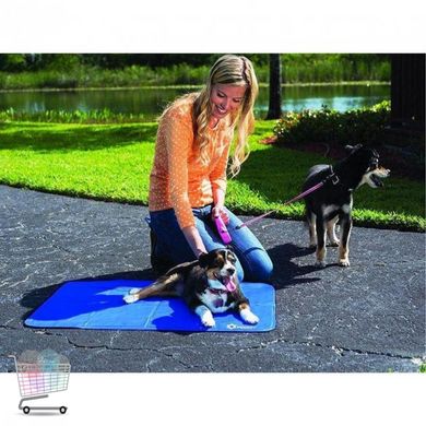 Охлаждающий коврик для собак Pet Cool Mat Самоохлаждающаяся подстилка для животных, 40х30 см