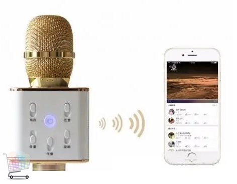 Беспроводной караоке микрофон Q7 Bluetooth