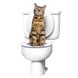 Набір для привчання кішок до унітазу Cіті Kitty Cat Toilet Training