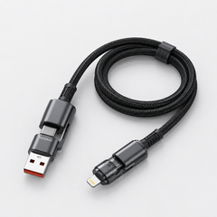 Кабель Lightning 26X-197 1 м &bull; Усиленный USB &mdash; Lightning кабель 26X-197 для быстрой зарядки и передачи данных