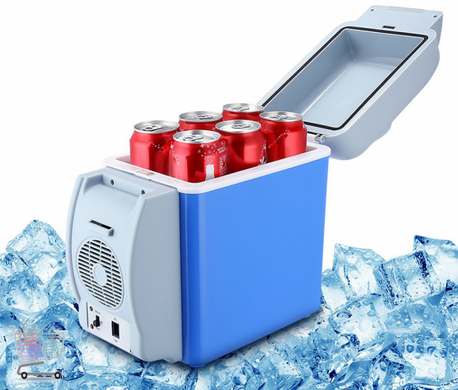 Портативний автохолодильник від прикурювача з функціями охолодження та нагріву 2 в 1 Port Able Electronic, 7.5 л