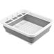 Кухонная сушка - органайзер для тарелок и приборов ∙ Складная силиконовая сушилка для посуды