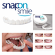 Знімні вініри для зубів Snap On Smile на 2 щелепи &bull; Накладні вініри на верхні та нижні зуби для естетичної білосніжної усмішки