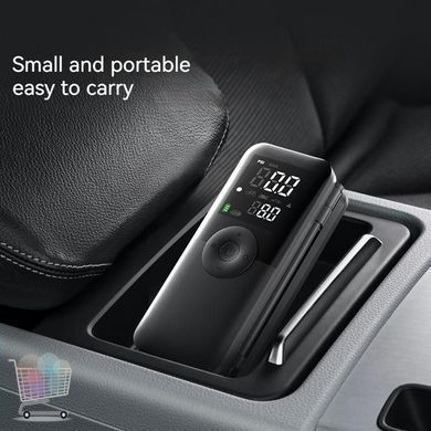 Насос Carsun C3106 4000 мА&middot;год для шин і надувних виробів ∙ Компресор-насос Carsun C3106 для автомобіля та спорту