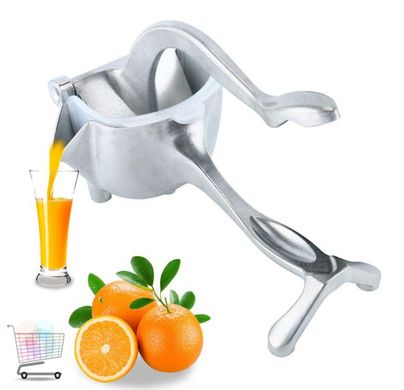 Соковитискач / Ручний прес для фруктів та цитрусових Hand Juicer металева із затискачем