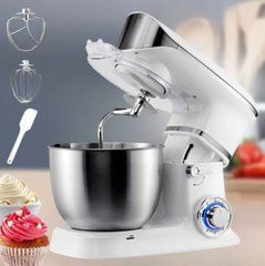 Кухонный миксер Hoffmans HM-8080 1200 Вт &bull; Планетарный стационарный миксер-тестомес с чашей 6 л для дома и кафе