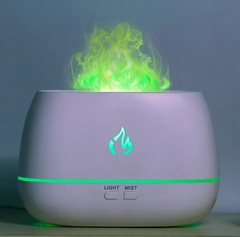 Ультразвуковой увлажнитель воздуха Blaze с эффектом пламени и подсветкой - ночником на 7 цветов