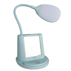 Умная настольная светодиодная лампа с зеркалом и держателем для телефона YW9070