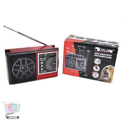 Радиоприемник GOLON RX-002 UAR USB+SD, радио для дома и дачи, колонка радиоприемник golon PR4