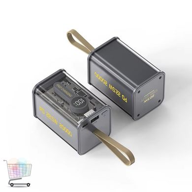 Портативний зарядний пристрій Power Bank KP-25 · Повербанк із двосторонньою швидкою зарядкою · Зовнішній акумулятор 20000 mAh