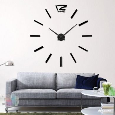 Стильний збірний настінний 3D годинник