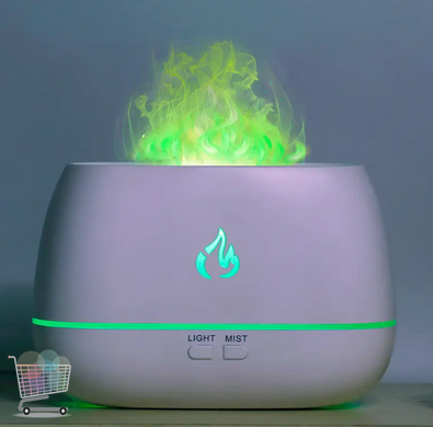 Ультразвуковий зволожувач повітря Blaze з ефектом полум'я та підсвічуванням - нічником на 7 кольорів