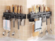 Подвесной органайзер-подставка для хранения кухонных приборов ∙ Настенный держатель для ножей, кухонных аксессуаров
