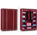 Тканинна шафа STORAGE WARDROBE 88130 Складаний гардероб - органайзер на 3 секції, 130х45х175 см