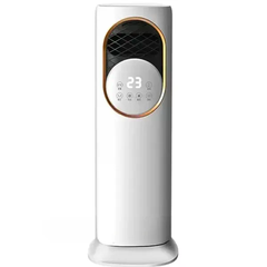 Напольный бытовой вентилятор DOMOTEC MS-1630 White для дома и офиса &bull; Мощный вентилятор для комнаты, спальни и квартиры &bull; Домашний floor fan для охлаждения и циркуляции воздуха