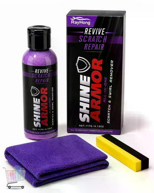 Полироль для кузова Shine Armor Revive Scratch Repair &bull; Средство от мелких царапин, потертостей и следов на авто