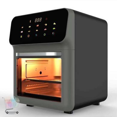 Мультипіч Silver Crest 15 л 3000 Вт з обдувом для здорового приготування без олії &bull; Аерогриль Silver Crest 15 л 3000 Вт &mdash; конвекційна для всієї родини