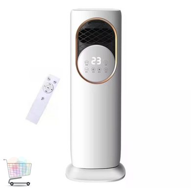 Підлоговий побутовий вентилятор DOMOTEC MS-1630 White для дому та офісу &bull; Потужний вентилятор для кімнати, спальні та квартири &bull; Домашній floor fan для охолодження і циркуляції повітря