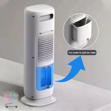 Підлоговий побутовий вентилятор DOMOTEC MS-1630 White для дому та офісу &bull; Потужний вентилятор для кімнати, спальні та квартири &bull; Домашній floor fan для охолодження і циркуляції повітря