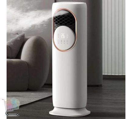 Підлоговий побутовий вентилятор DOMOTEC MS-1630 White для дому та офісу &bull; Потужний вентилятор для кімнати, спальні та квартири &bull; Домашній floor fan для охолодження і циркуляції повітря