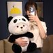 Плюшевий Ведмедик Панда в костюмі зі знімним капюшоном · Дитяча м'яка іграшка Ведмедик, 80 см