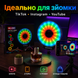 Кільцева LED лампа MJ-261 RGB 26 см для зйомки контенту &bull; Світлодіодна лампа MJ-261 з USB-живленням для фото, відео, селфі, макіяжу, стримів і TikTok