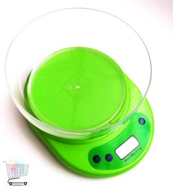 Електронні кухонні ваги зі знімною чашею KE1 до 5 кг