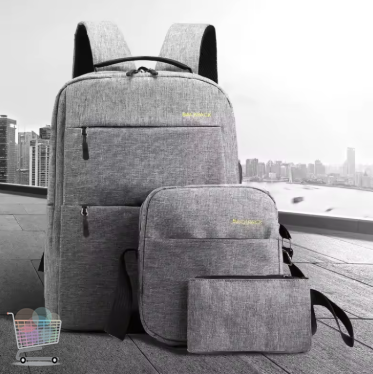 Міський рюкзак 3 в 1 Backpack &bull; Набір Наплічна сумка, портфель для ноутбука та гаманець