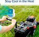 Портативный аккумуляторный вентилятор Arctic Cool Clamp на прищепке с USB-зарядкой &bull; Мини-вентилятор Arctic Cool Clamp с зажимом для коляски, стола, авто, офиса и отдыха