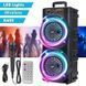 Bluetooth-колонка TTD-2807 с мощным 8-дюймовым динамиком ∙ Колонка TTD-2807 для караоке и вечеринок