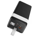 Повербанк Awei J86A 100000mAh черный &bull; Внешний аккумулятор Awei J86A 100000mAh 22.5W с USB-C, PD/QC и LED-дисплеем