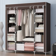 Шкаф тканевый складной STORAGE WARDROBE 68150 на 3 секции, 135х45х175 см