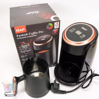 Кавоварка для меленої кави Domotec R-116 електрична 600W &bull; Електрична турка Domotec R-116 300 мл компактна кавоварка для дому