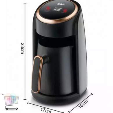 Кавоварка для меленої кави Domotec R-116 електрична 600W &bull; Електрична турка Domotec R-116 300 мл компактна кавоварка для дому