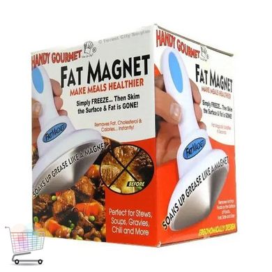 Знежирювач Fat Magnet M&O Магніт для видалення жиру з їжі