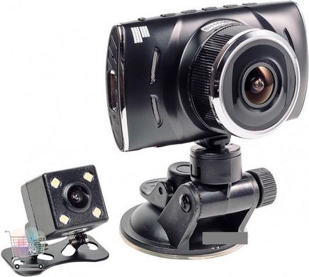 Автомобильный Видеорегистратор DVR T430 4" Full HD на 2 камеры PR5
