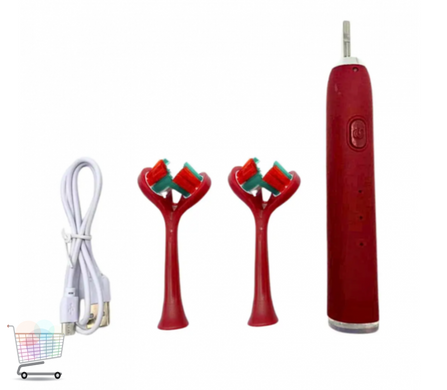 Акумуляторна зубна щітка Electric Toothbrush Best Newподвійна насадка та 3D-очищення ∙ Електрична зубна щітка Electric Toothbrush Best New з USB-зарядкою