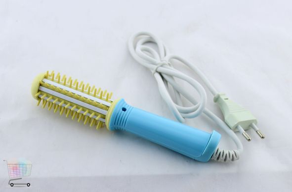 Мини расческа утюжок - выпрямитель для завивки и выпрямления волос | Керамика турмалин | hair curly mini CG24