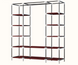 Шкаф тканевый складной STORAGE WARDROBE 68150 на 3 секции, 135х45х175 см