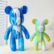 Fluid Bear Флюидный Мишка DIY Bearbrick с красками · Набор для творчества Медвежонок Сделай сам, 33 см