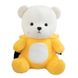 Плюшевий Ведмедик Пікачу в костюмі з вушками та капюшоном · Дитяча м'яка іграшка Ведмедик Pikachu, 40 см