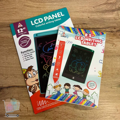 Детский LCD-планшет 8 дюймов для рисования &bull; Цветная электронная доска для детского творчества, рисования и создания заметок