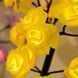 LED-светильник в форме дерева с розами 33 см &bull; Декоративная настольная лампа-ночник светодиодное дерево LED роза