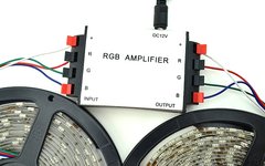 Підсилювач потужності напруги RGB для світлодіодної стрічки AMPLIFIER XM-01 