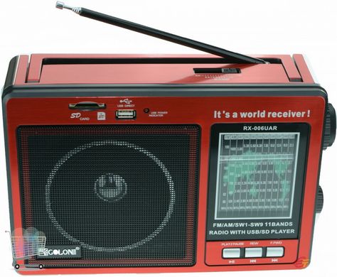 Портативный радиоприемник GOLON RX-006: Наслаждайтесь музыкой и информацией в любое время и в любом месте