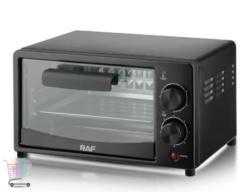 Электрическая печь – духовка RAF 5305 · Домашний портативный духовой шкаф, 12 л · Черная